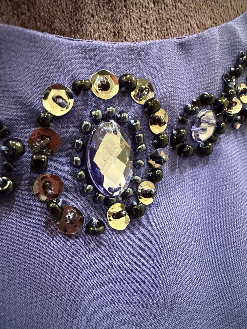 Vintage J.R. Nites By Carol Lin Blouse View 3